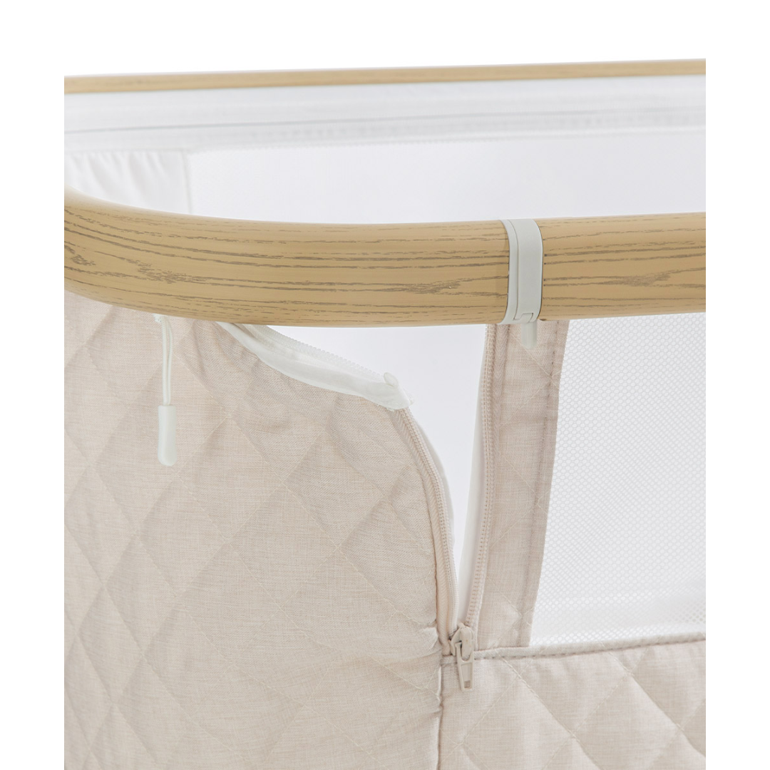 Rocking 2-In-1 Bedside Bassinet
