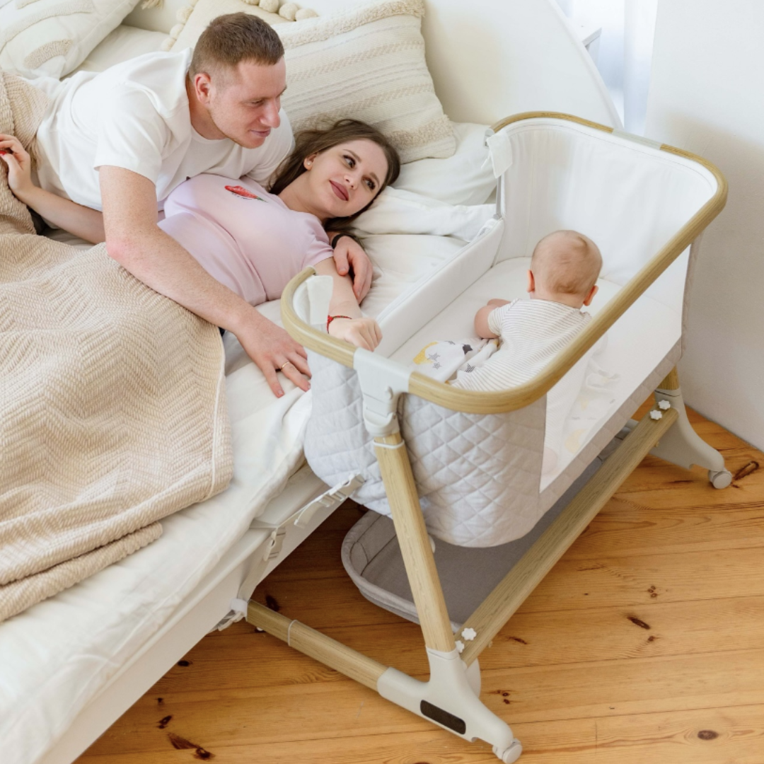 Rocking 2-In-1 Bedside Bassinet