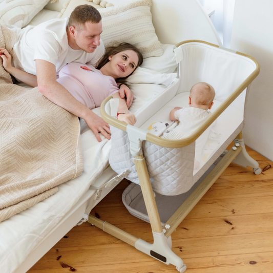 Rocking 2-In-1 Bedside Bassinet